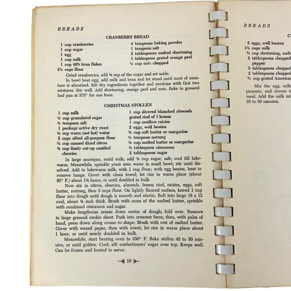 Excelsior House Cookbook Jefferson Texas Fifth Printing 1974 Spiral Bound - Picture 4 of 9